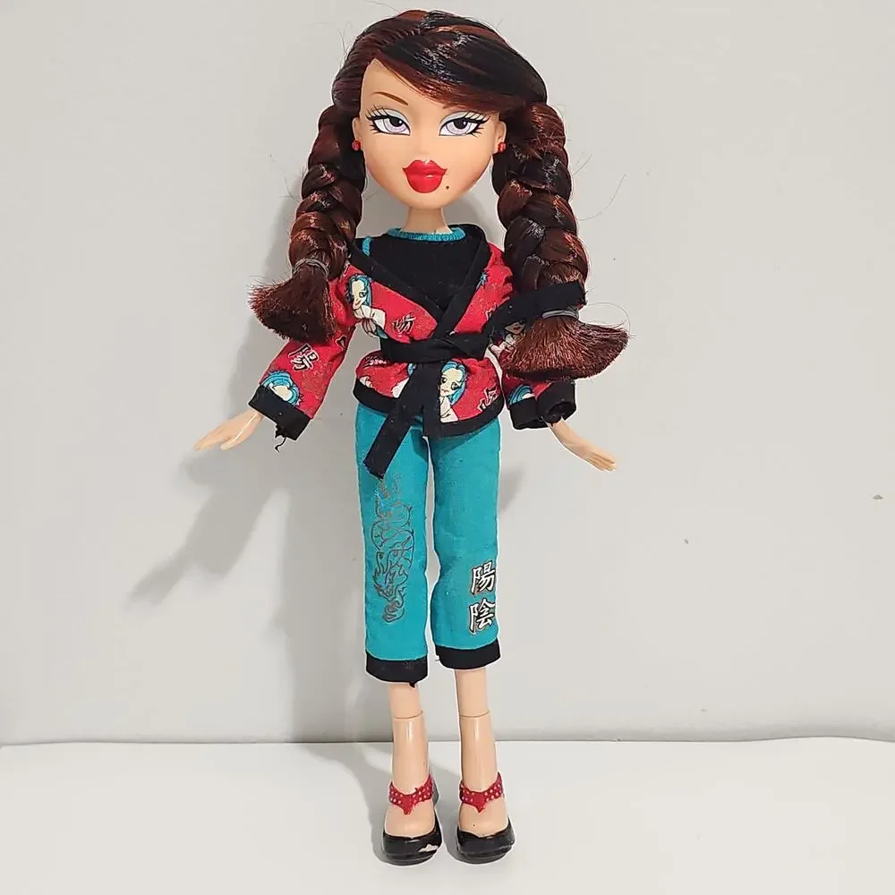 Bratz Doll Sportz Kickin Karate Roxxi Vintage 2005 Braided Hair Excellent